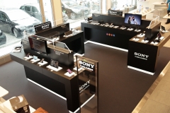 Der Sony Shop-in-Shop in dem Berliner Gravis-Store