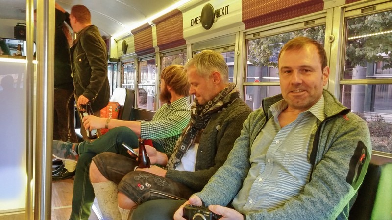 Klaus Hauptfleisch (ChannelObserver, rechts) war auch dabei Klaus Hauptfleisch (ChannelObserver, rechts) war auch dabei