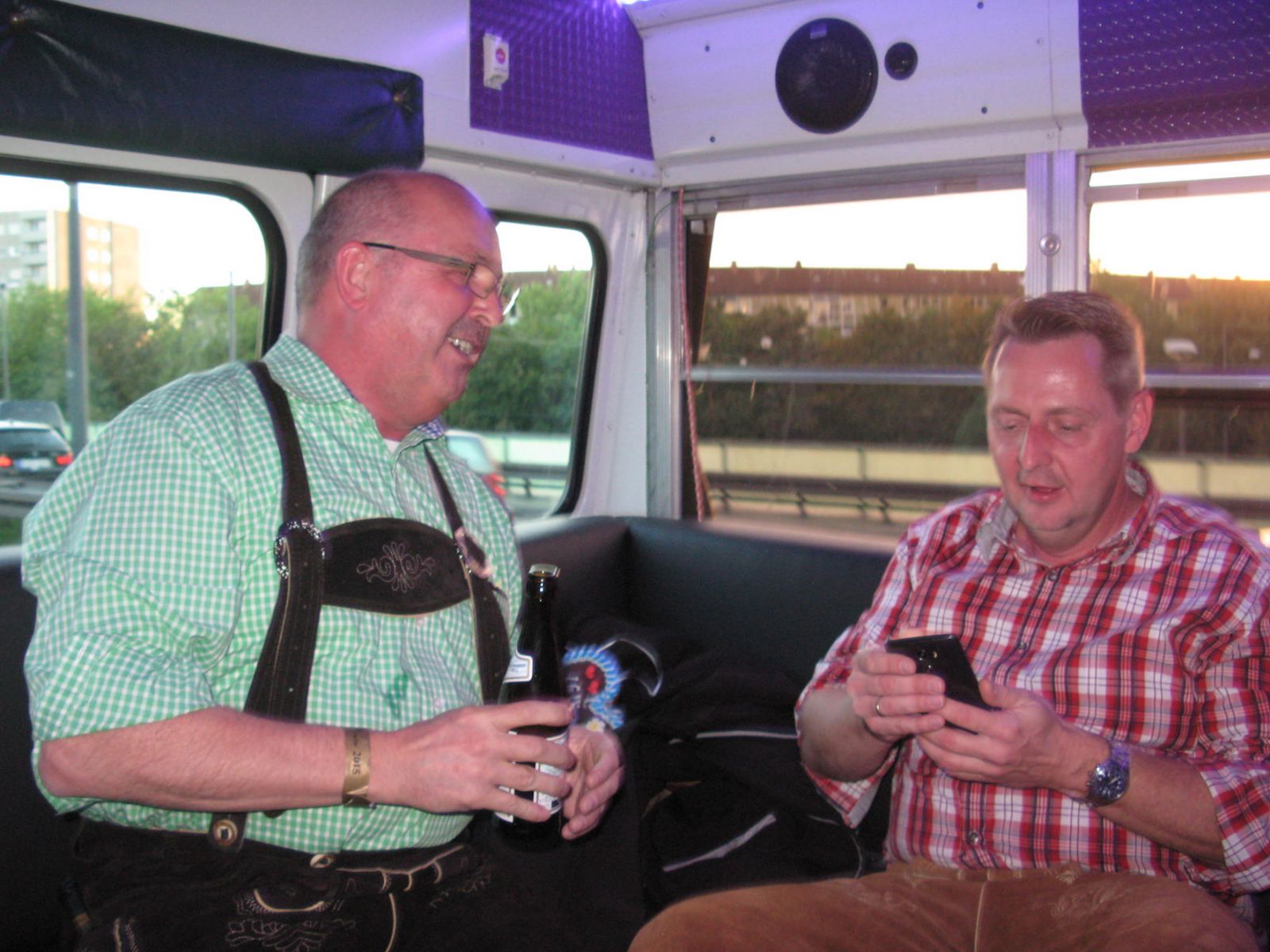 Die Gastgeber: Heinz-Dieter Speidel und Frank Sander Die Gastgeber: Heinz-Dieter Speidel und Frank Sander