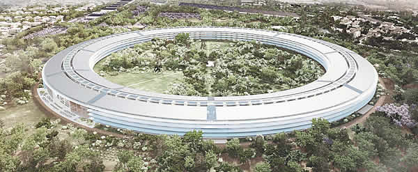 Apple eröffnet neue Zentrale im April