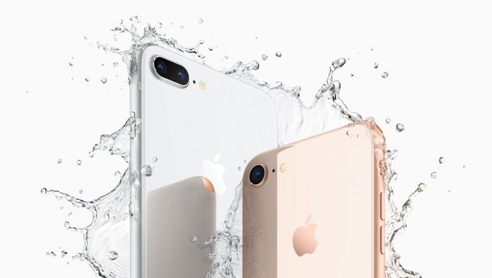 Die beiden neuen iPhone 8-Modelle bieten Schutz vor Spritzwasser