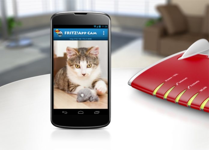 Neue FRITZ!App macht Smartphones zur Webcam
