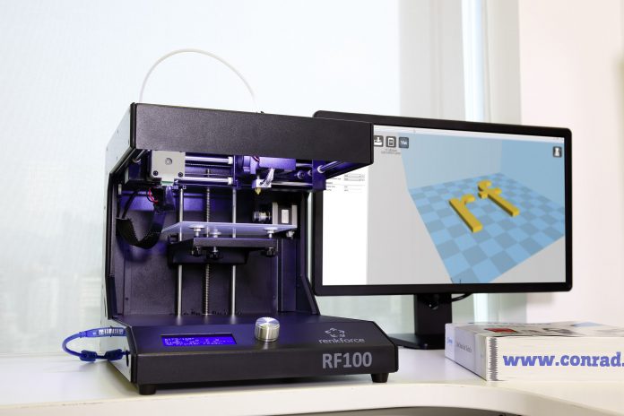 Conrad vertreibt 3D-Drucker für 299 Euro