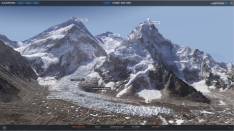 Ausschnitt aus „Everest: Rivers of Ice“