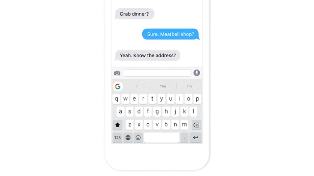 «Gboard»: Google baut Suche direkt in iPhone-Tastatur ein