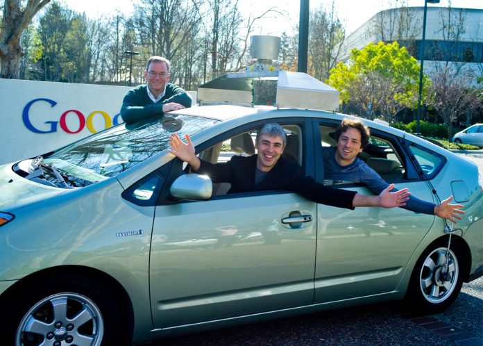 Auch die Google-Autos können in Unfälle verwickelt werden...