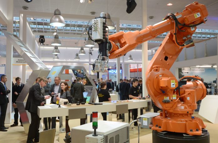 Auf der Hannover Messe nehmen Industrie 4.0-Anwendungen großen Raum ein