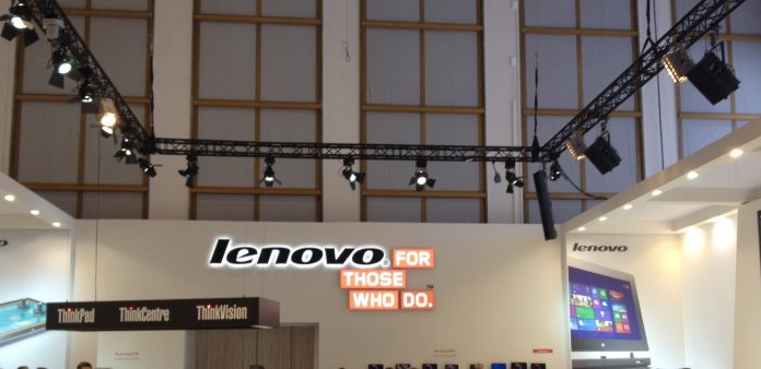 Messestand von Lenovo auf der IFA: Hersteller peilt Marktführerschaft bei Servern an