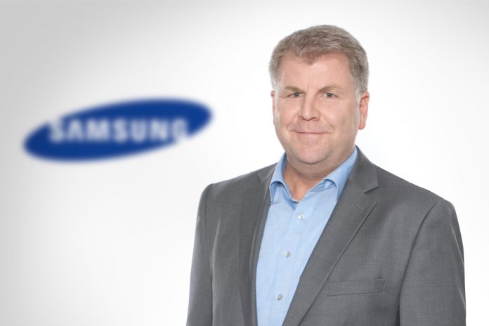 Markus Korn leitet den Monitorbereich von Samsung interimsweise als „Head of IT Display“