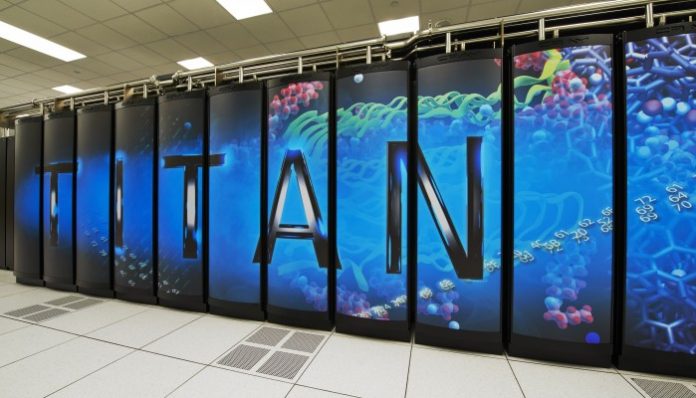 Titan von Cray im Oak Ridge National Laboratory