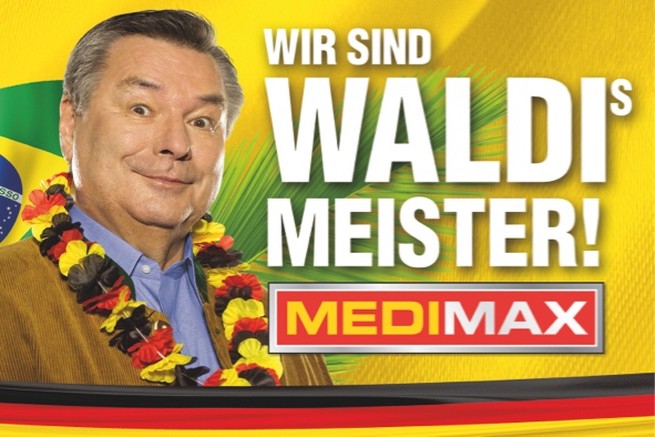 Medimax verpflichtet „Waldi“ Hartmann