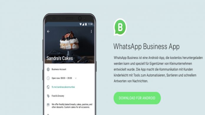 WhatsApp will kleinen Firmen die Kommunikation erleichtern
