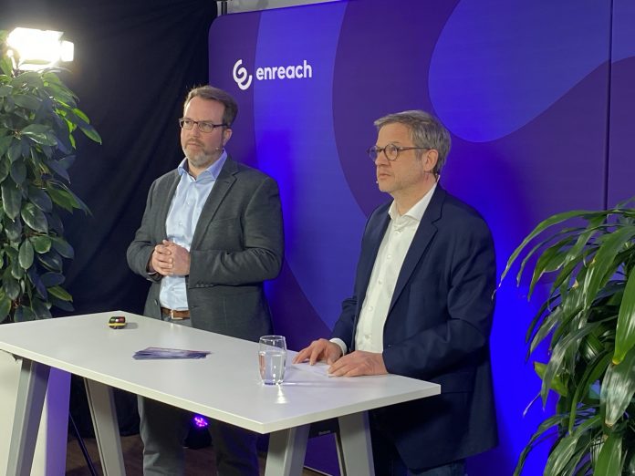 Christoph Wichmann (l.), Geschäftsführer von Voiceworks, und Marco Crueger, VP Sales von Swyx, erläuterten das gemeinsame Angebot für Partner