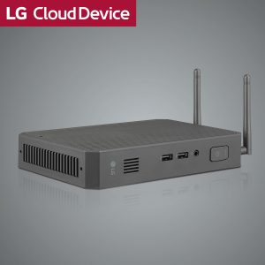 Viel Leistung auf schlankem Fuß: Der LG Desktop Thin Client CQ600W-BP (c) LG